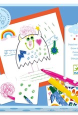 Djeco Draw Together - Monsters