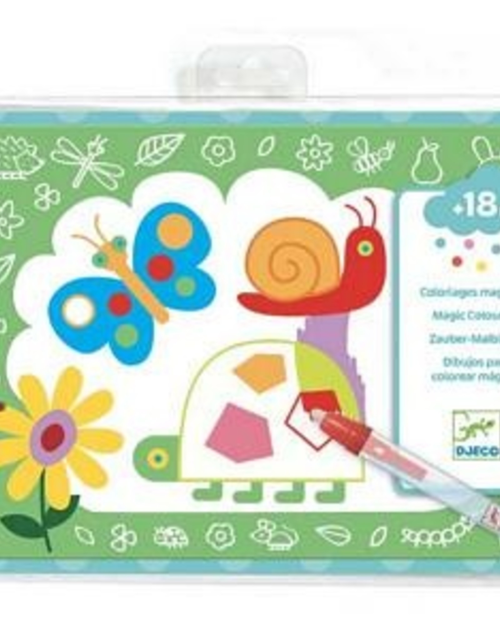 Djeco Magic colouring - Magic scribbles