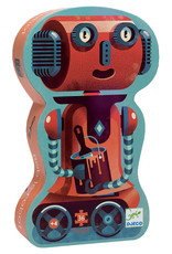 Djeco Silhouette Puzzle - Bob the Robot