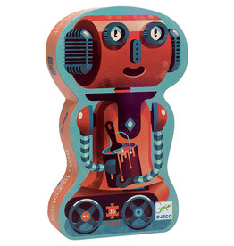Djeco Silhouette Puzzle - Bob the Robot