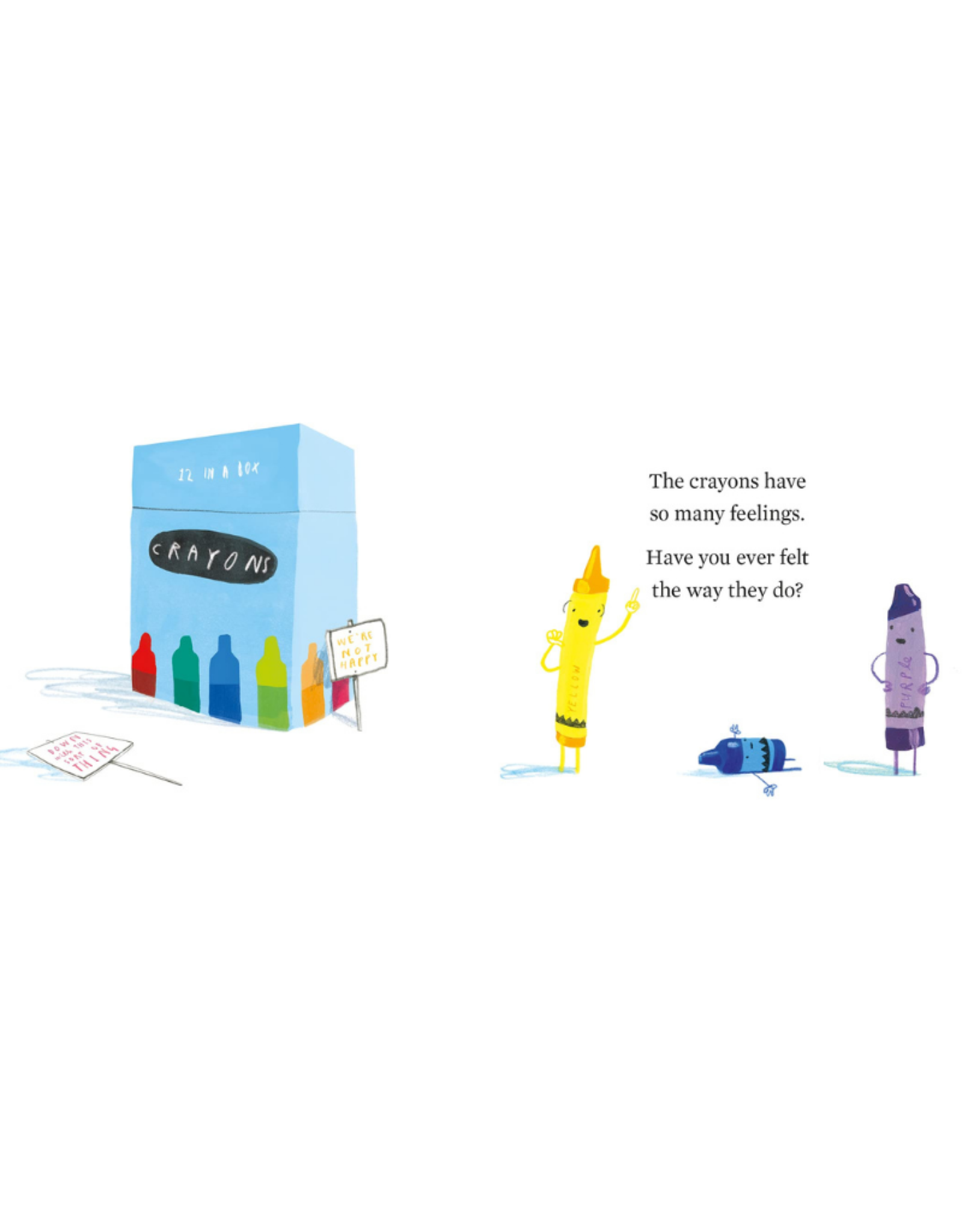 HarperCollins The Crayons' Book of Feelings - Oliver Jeffers