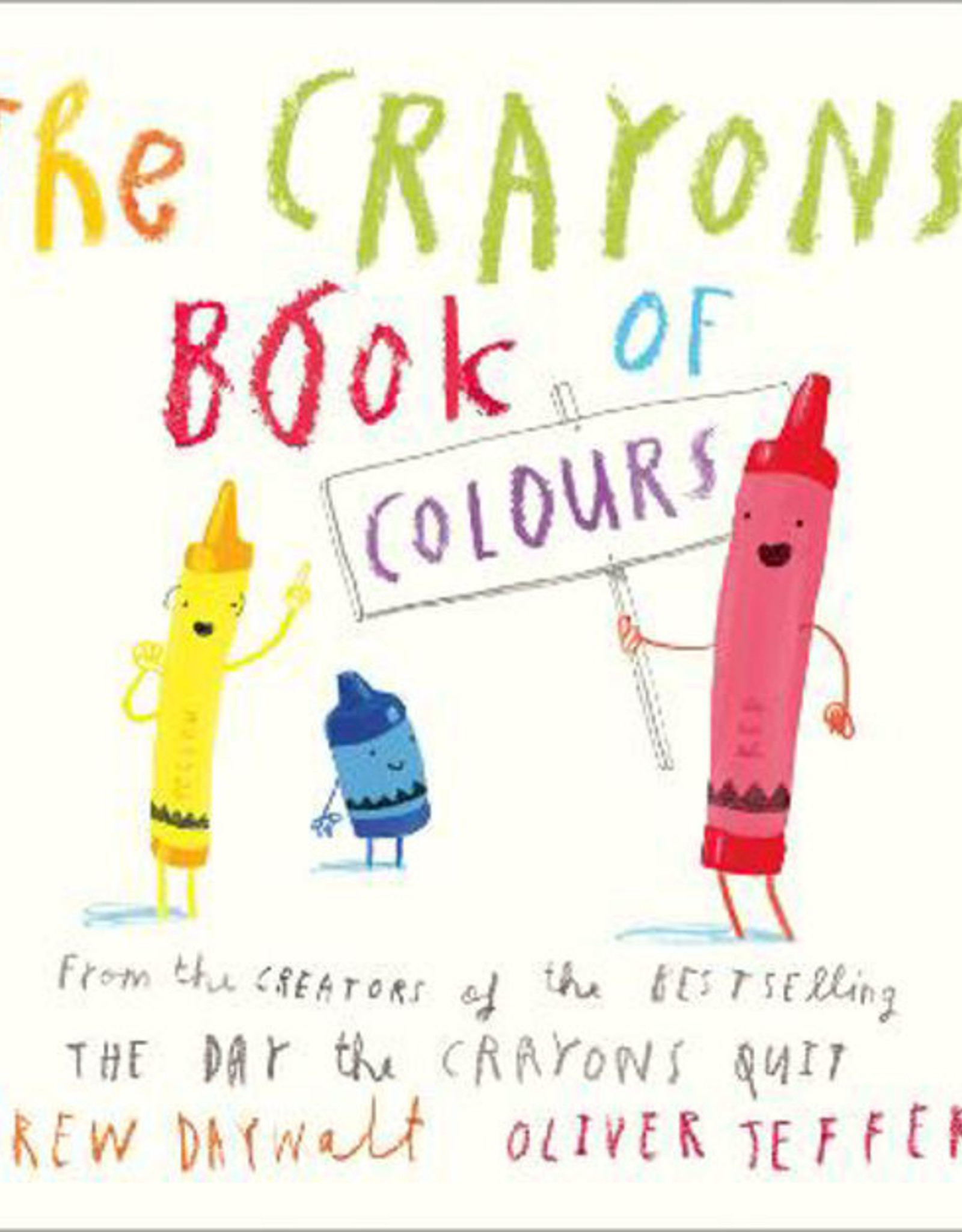 HarperCollins The Crayons' Book of Colours - Oliver Jeffers (Board Book)