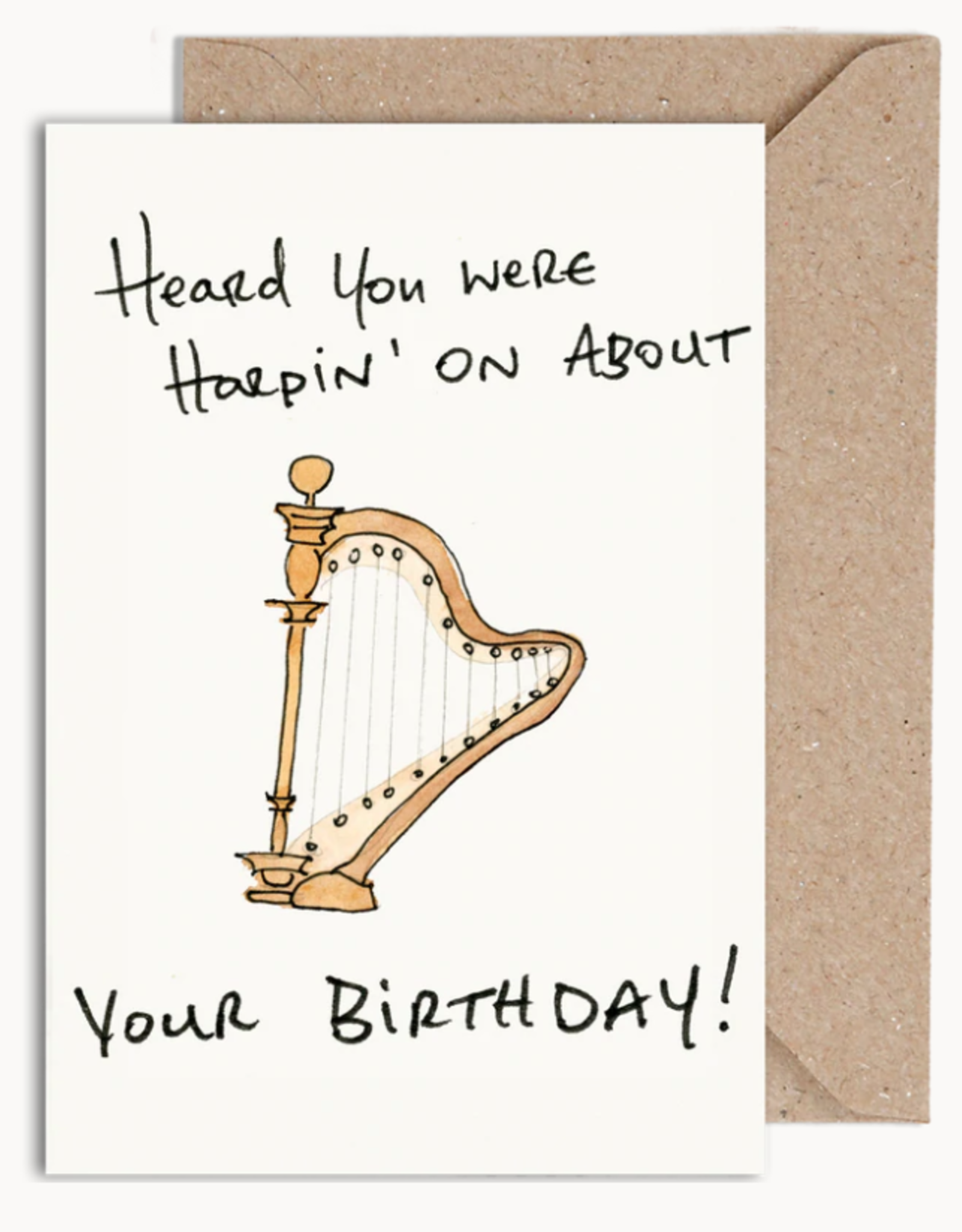 Weird Watercolours Heard You Were Harpin' On