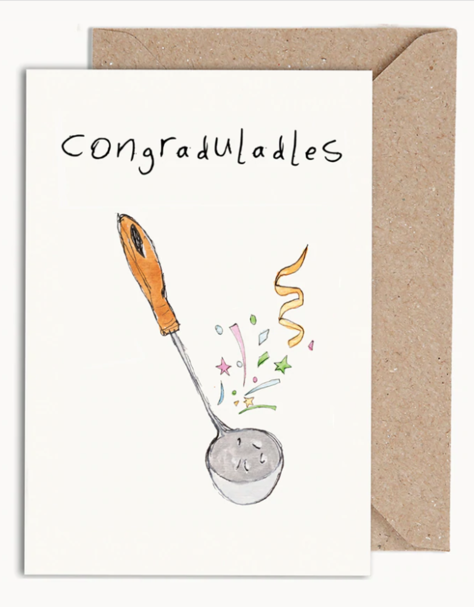 Weird Watercolours Congraduladles