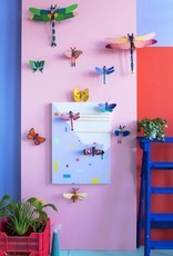 Studioroof Ruby Dragonfly - Wall Art