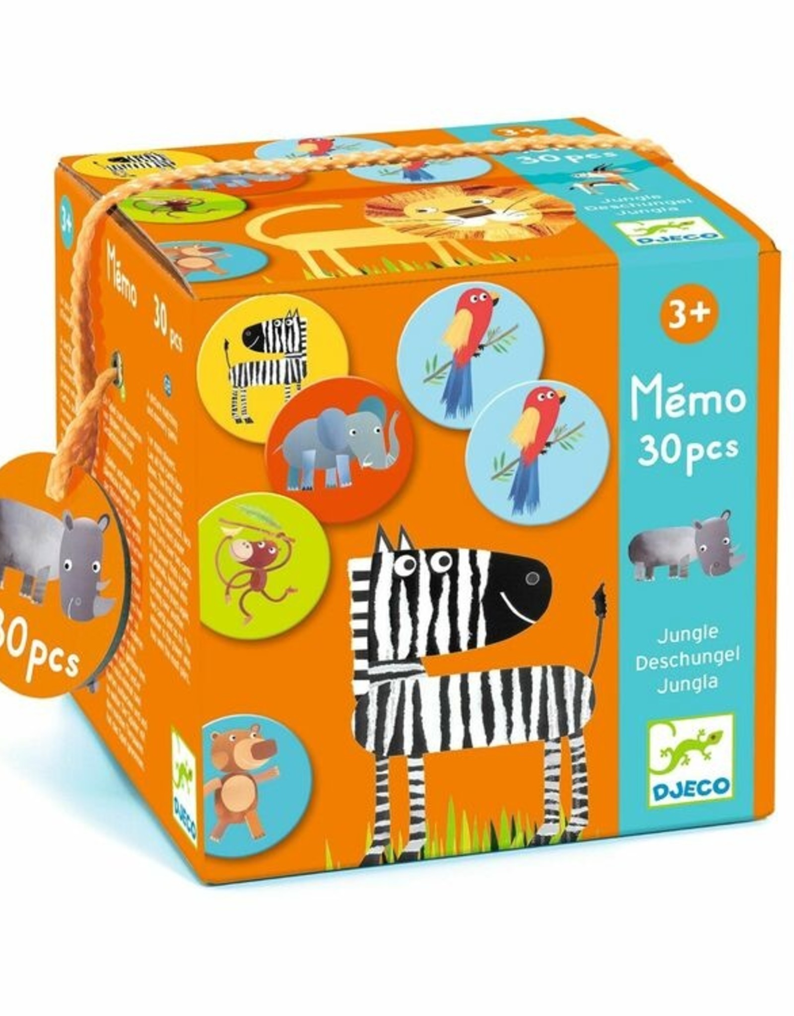 Djeco Memo Jungle Matching Game
