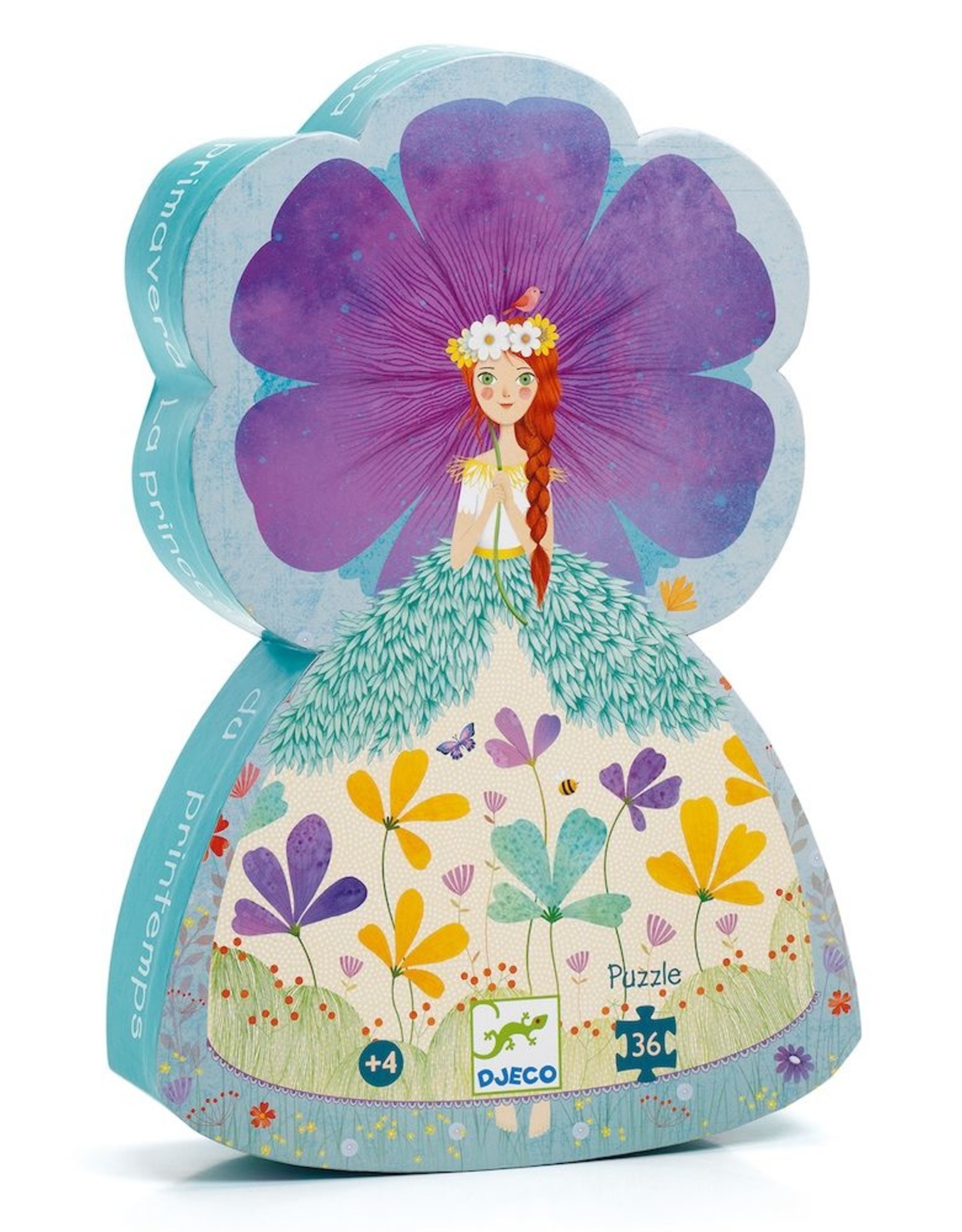 Djeco Silhouette Puzzle - the princess of Spring