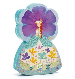 Djeco Silhouette Puzzle - the princess of Spring