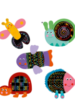 Djeco Scratch cards for little ones - scratch the funny animals