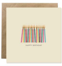 Bold Bunny Happy Birthday Candles | Bold Bunny Card