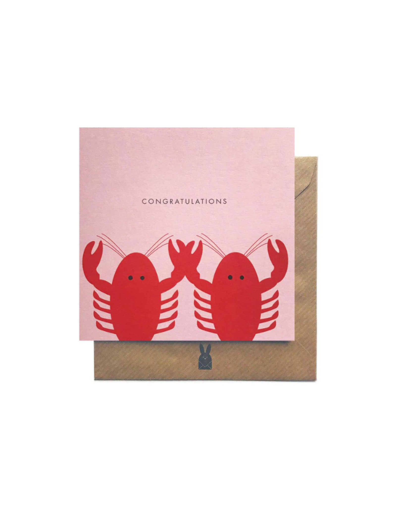 Bold Bunny Congratulations! (Lobster)