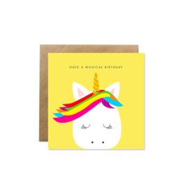 Bold Bunny Unicorn - Have a magical birthday