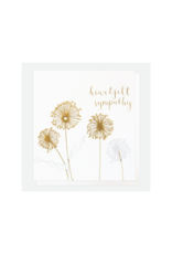 Card - Heartfelt sympathy (dandelion)