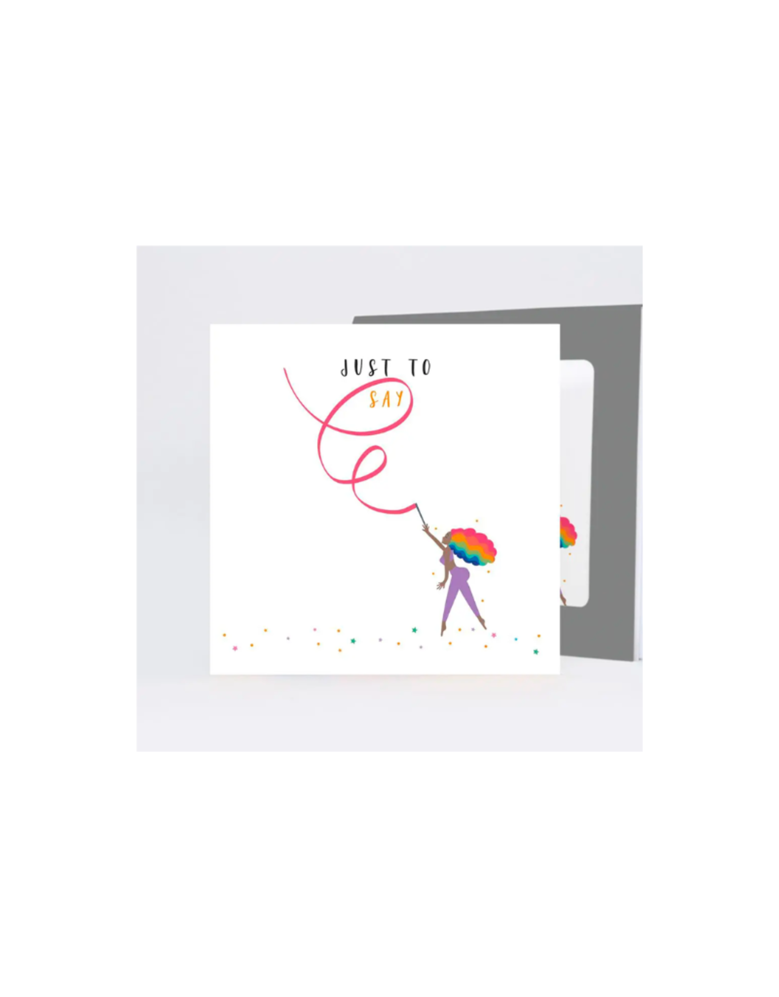 Belly Button Card- Just be you