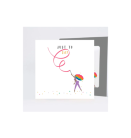 Belly Button Card- Just be you