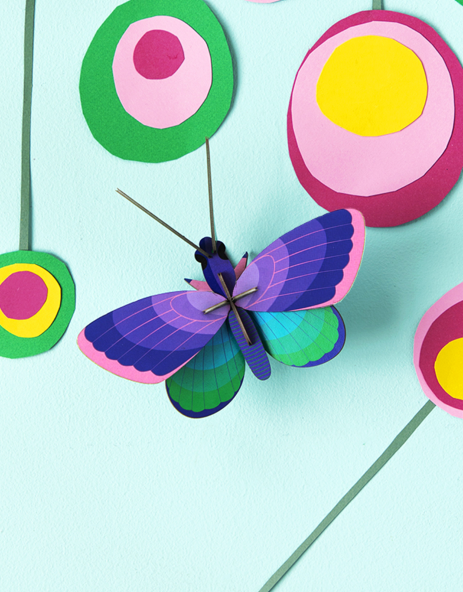 Studioroof Wall Decor Blue Copper Butterfly (small)