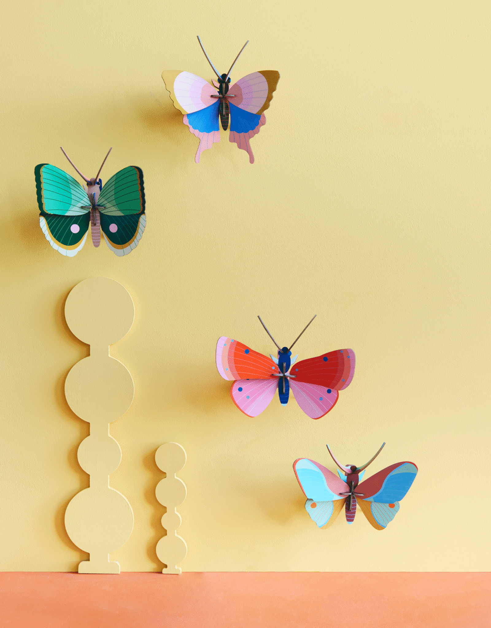 Studioroof Gold Rim Butterfly