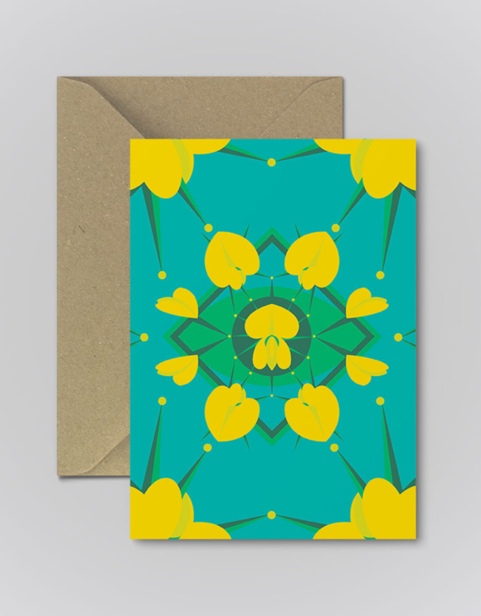 Pawpear Aiteann Gallda / Gorse Greeting Card