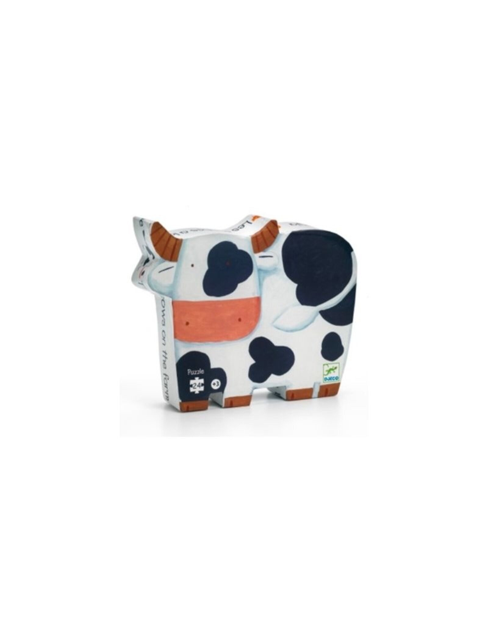 Djeco Silhouette Puzzle - The Cows On The Farm