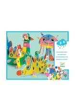 Djeco Threading - 3D construction animals