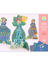 Djeco Sculptures to Scratch - Pretty Dresses