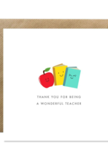 Bold Bunny Bold Bunny Card Wonderful Teacher