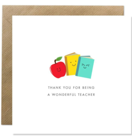Bold Bunny Thank You For Being a Wonderful Teacher | Bold Bunny Card