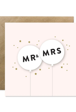 Bold Bunny Bold Bunny Card Mr & Mrs