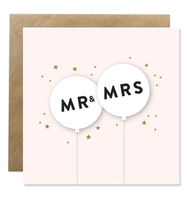 Bold Bunny Mr & Mrs | Bold Bunny Card