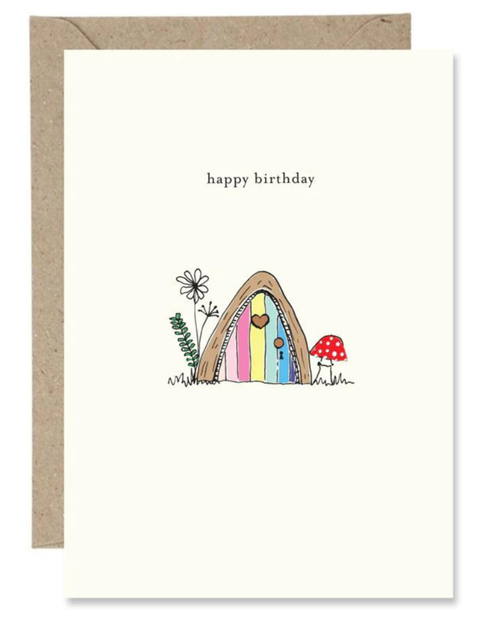 The Paper Gull Card - Happy Birthday Fairy Door