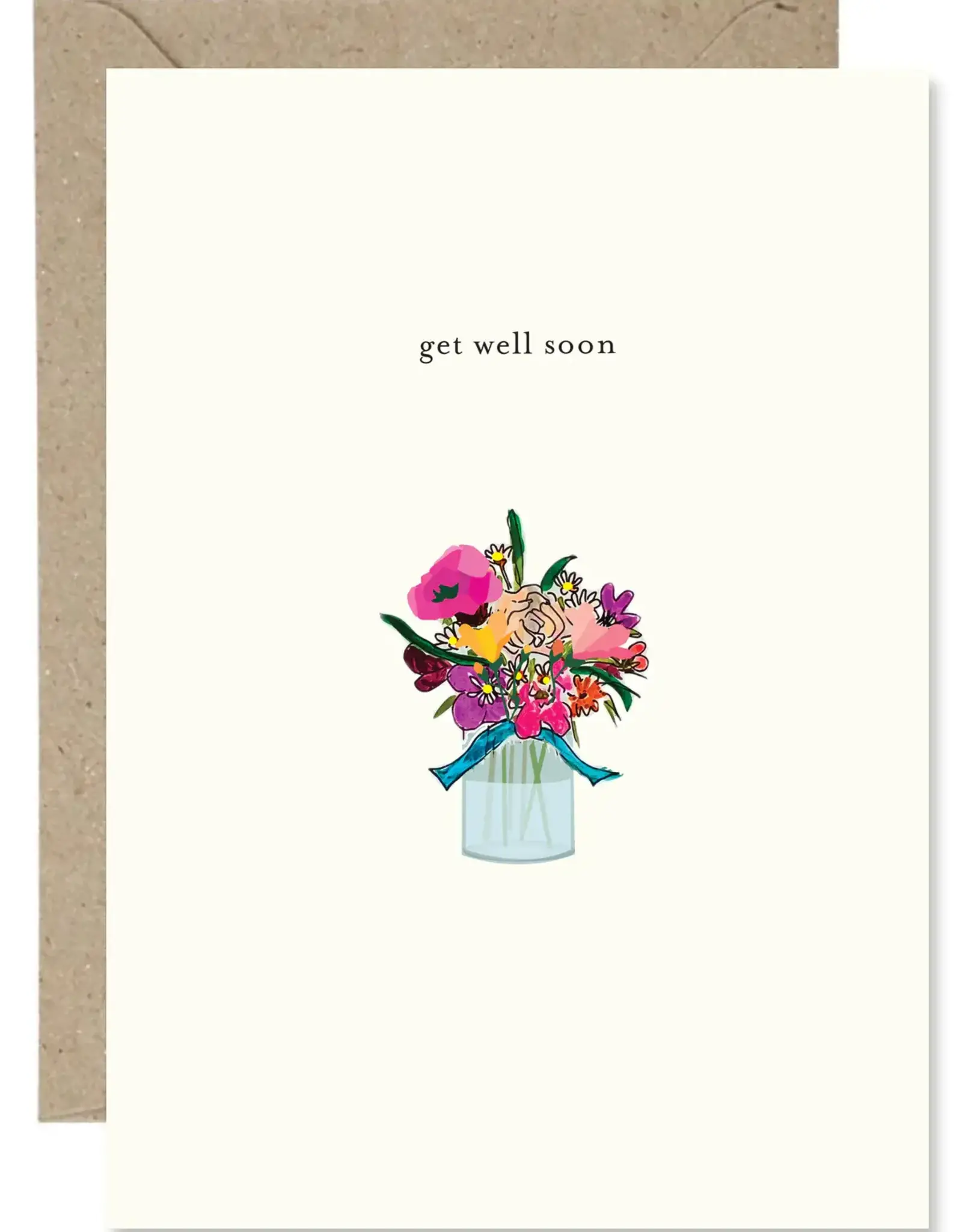 The Paper Gull Card - Get well soon