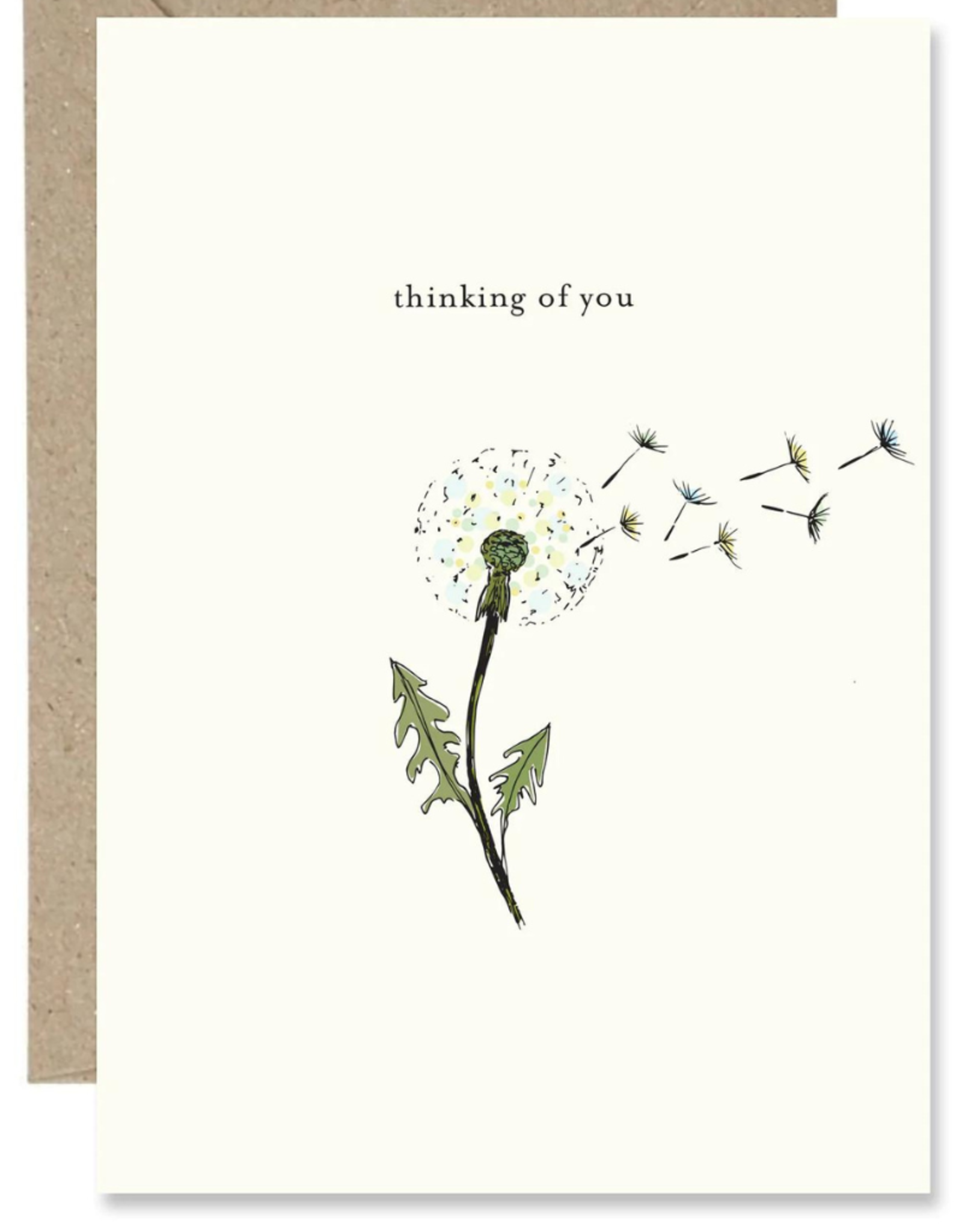 The Paper Gull Card - 'thinking of you'