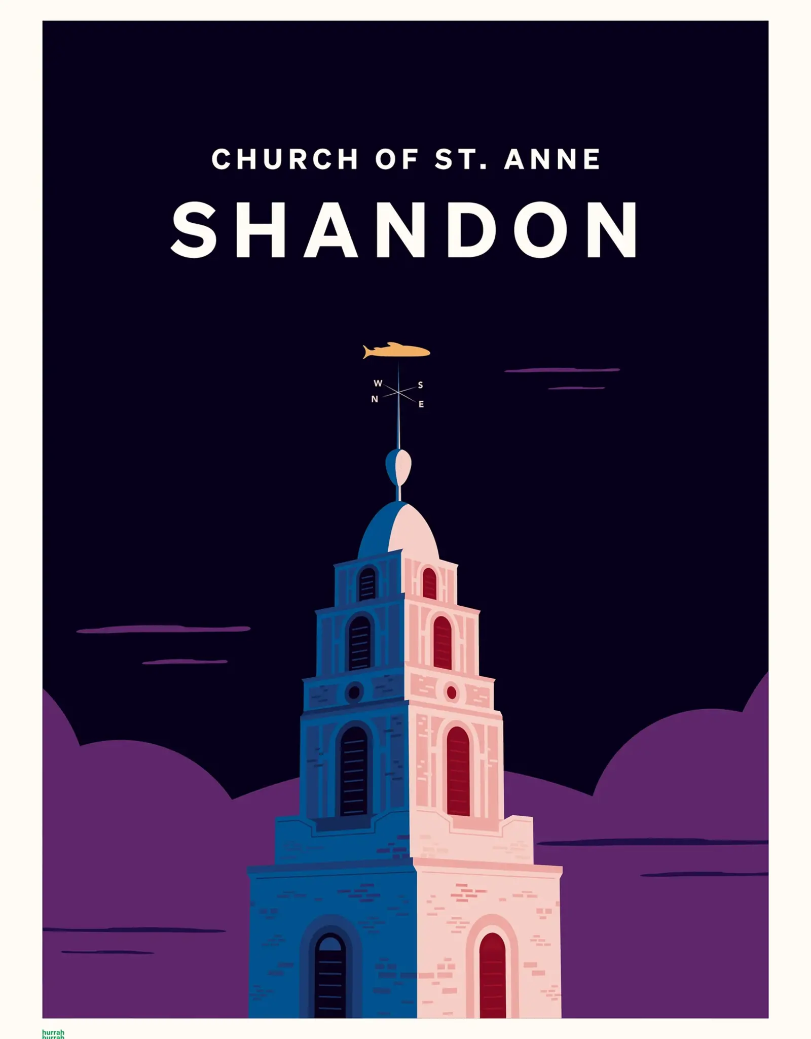 Hurrah Hurrah Hurrah Hurrah St. Anne's Shandon Night