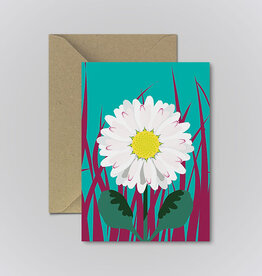 Pawpear Nóinín / Daisy Greeting Card