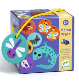 Djeco Memo Small Animals Matching Game