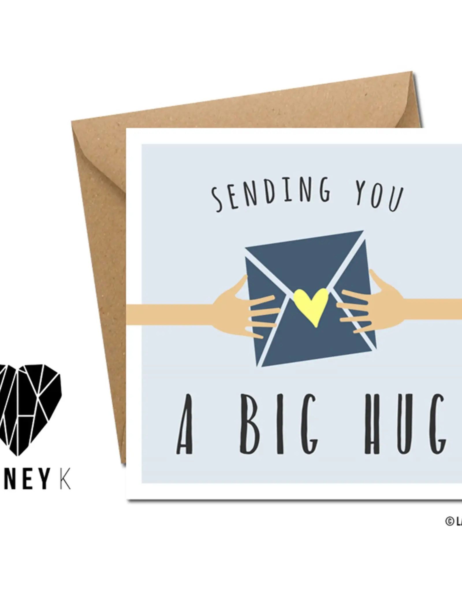 LAINEY K Sending You a Big Hug Card