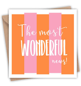 LAINEY K The Most Wonderful News Card