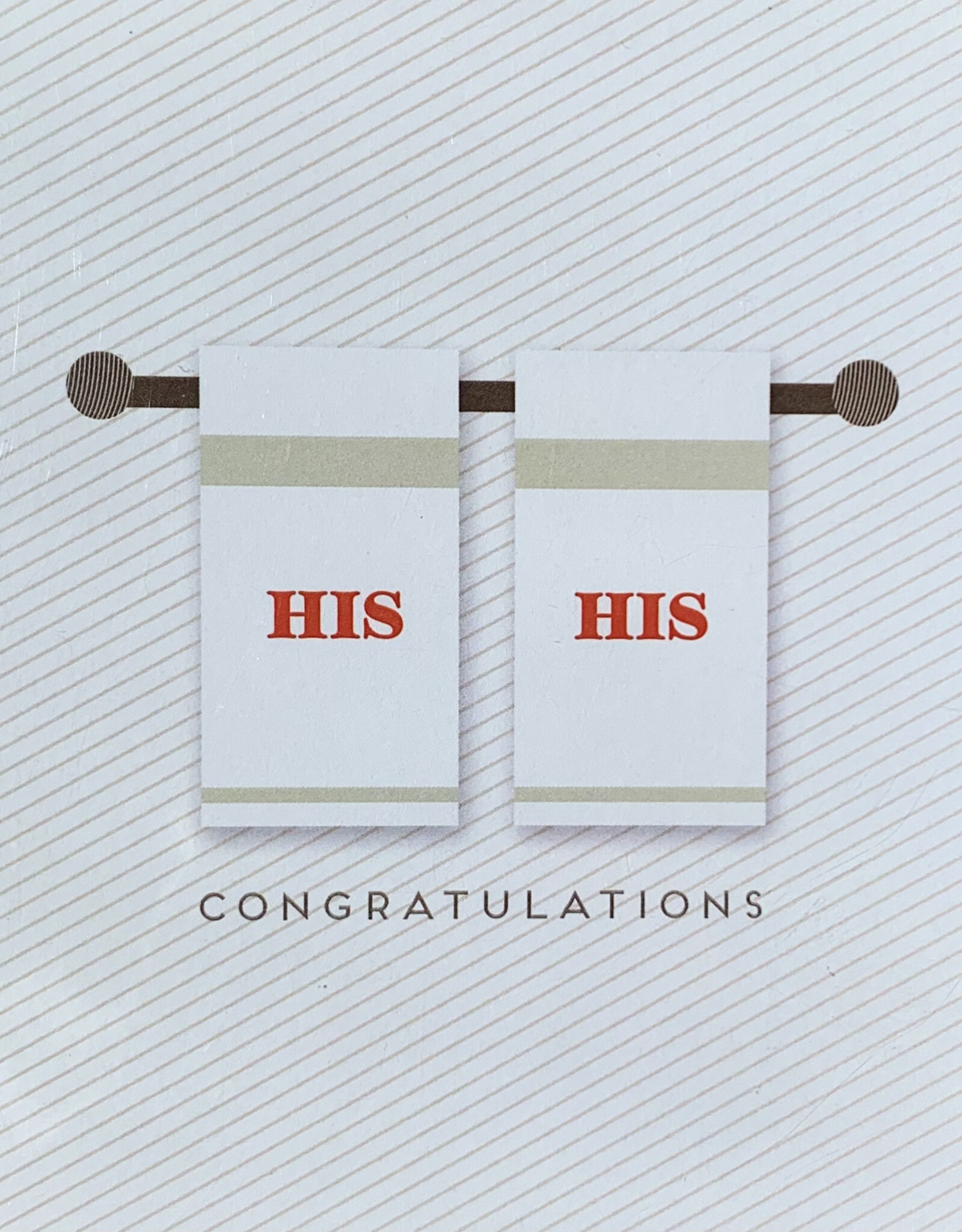 Bold Bunny His & His | Bold Bunny Card