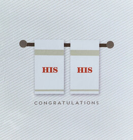 Bold Bunny His & His | Bold Bunny Card