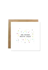 Bold Bunny Go Raibh Maith Agat Card  | Bold Bunny Card