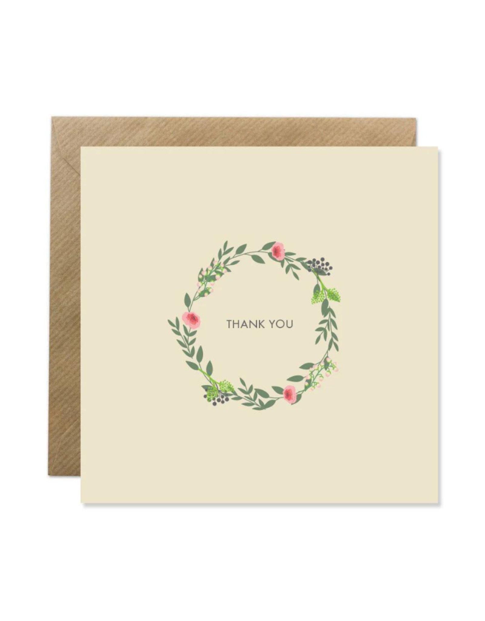 Bold Bunny Thank you Flowers | Bold Bunny Card