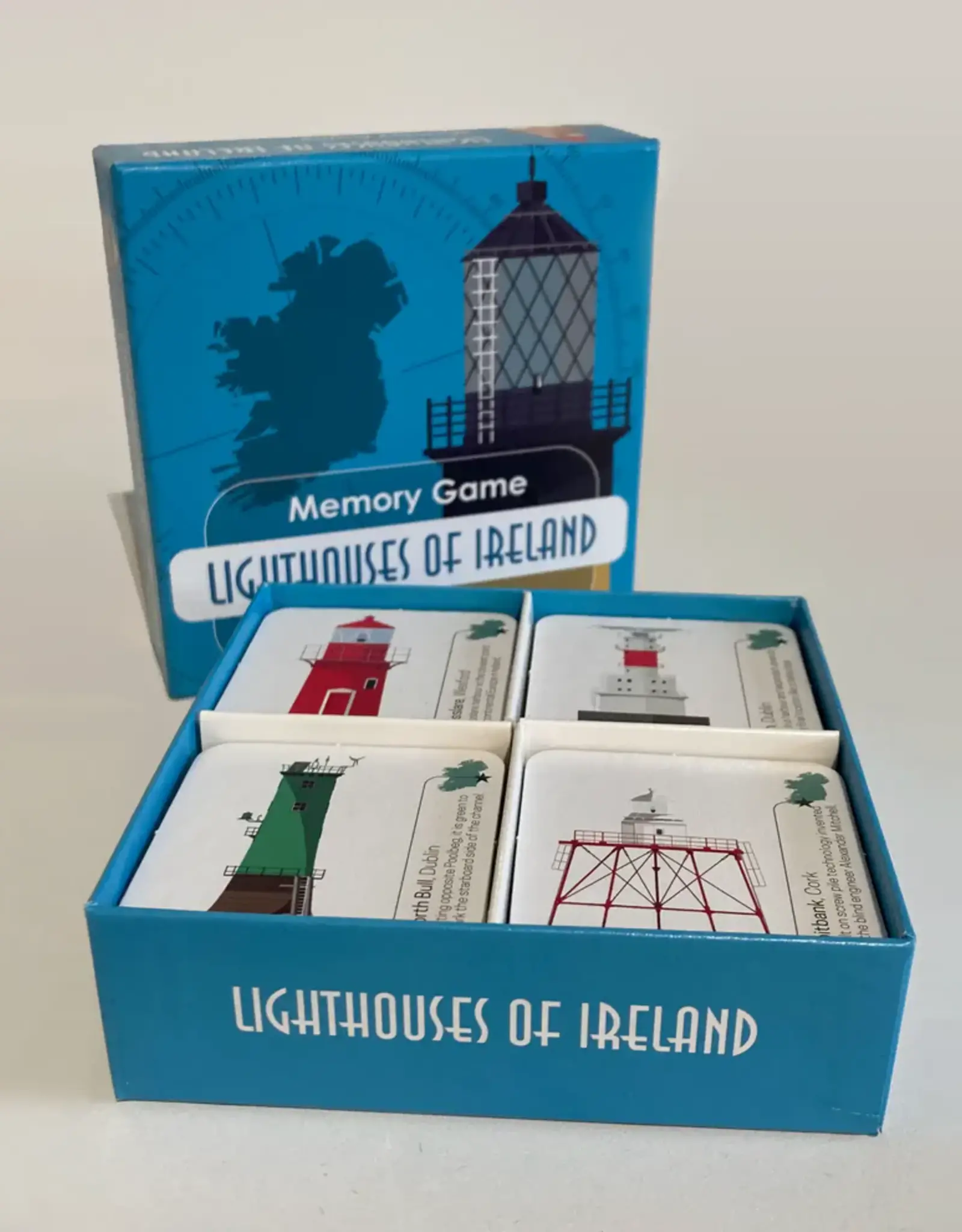 the designer of things Lighthouses of Ireland Memory Game