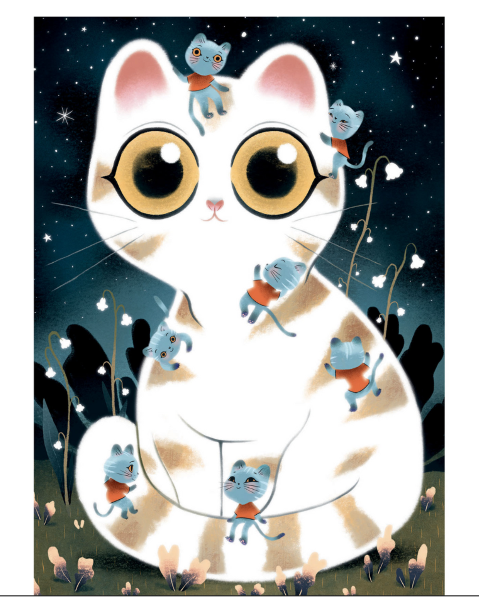 Djeco wizzy puzzle cuddly cats