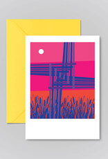 Pawpear Cros Bhríde / St Brigid's Cross Greeting Card