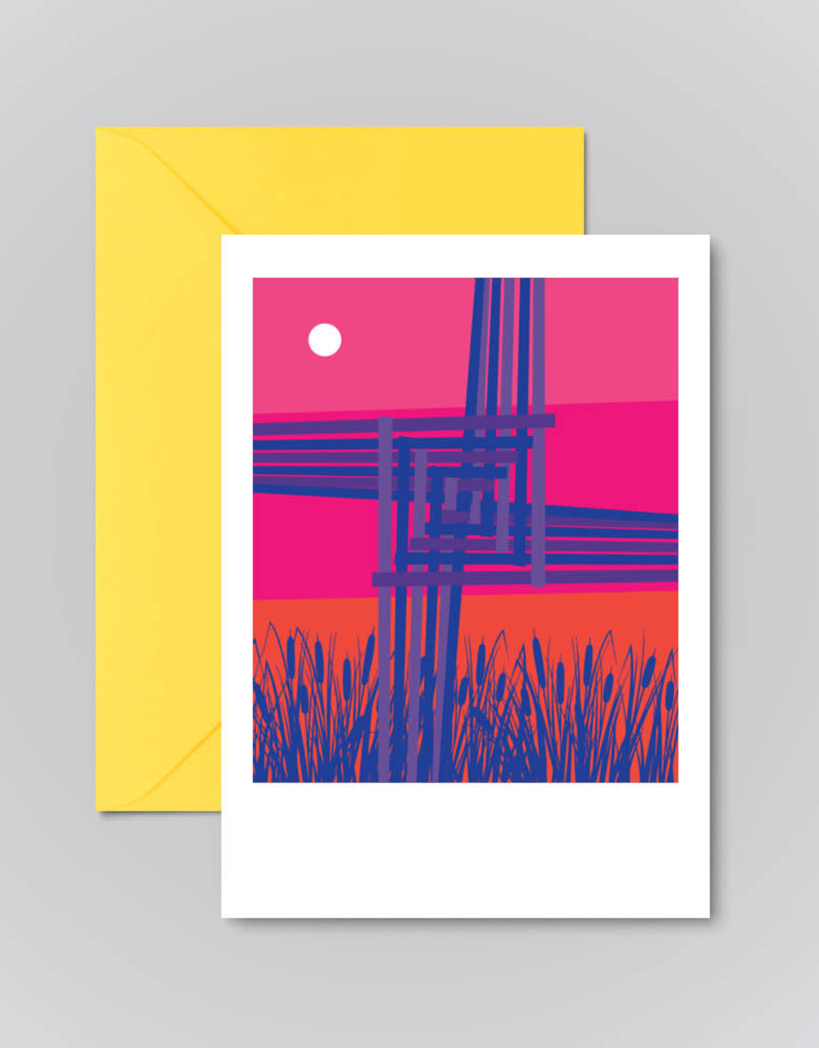Pawpear Cros Bhríde / St Brigid's Cross Greeting Card