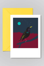 Pawpear Druid / Starling Greeting Card