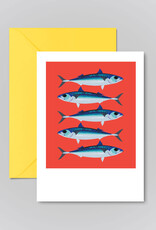 Pawpear Maicréal / Mackerel  Greeting Card