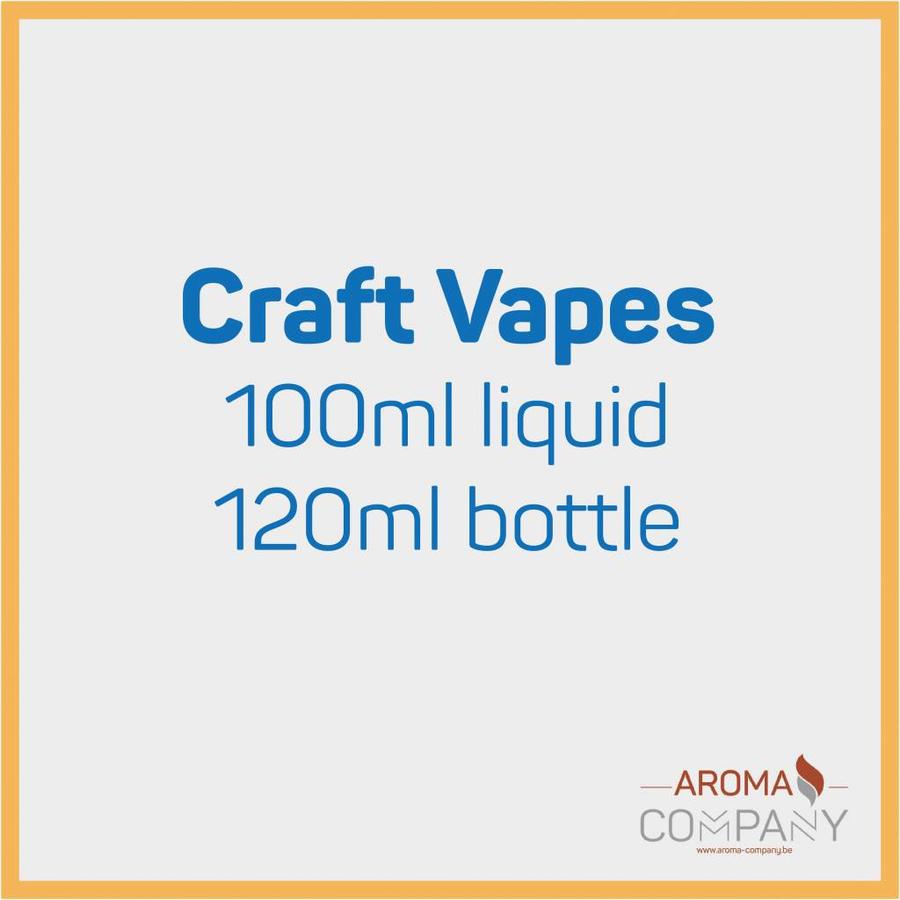 Craft Vapes 100ml -  Créme Anglaise