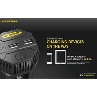 Nitecore V2 In-car 3A Quick Charger