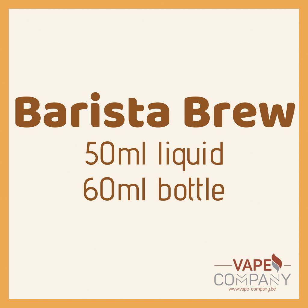 White Chocolate Mocha E-Liquid by Barista Brew Co